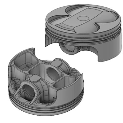 We accept design and development of new pistons